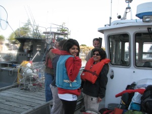 Docents leaving for Patos Island